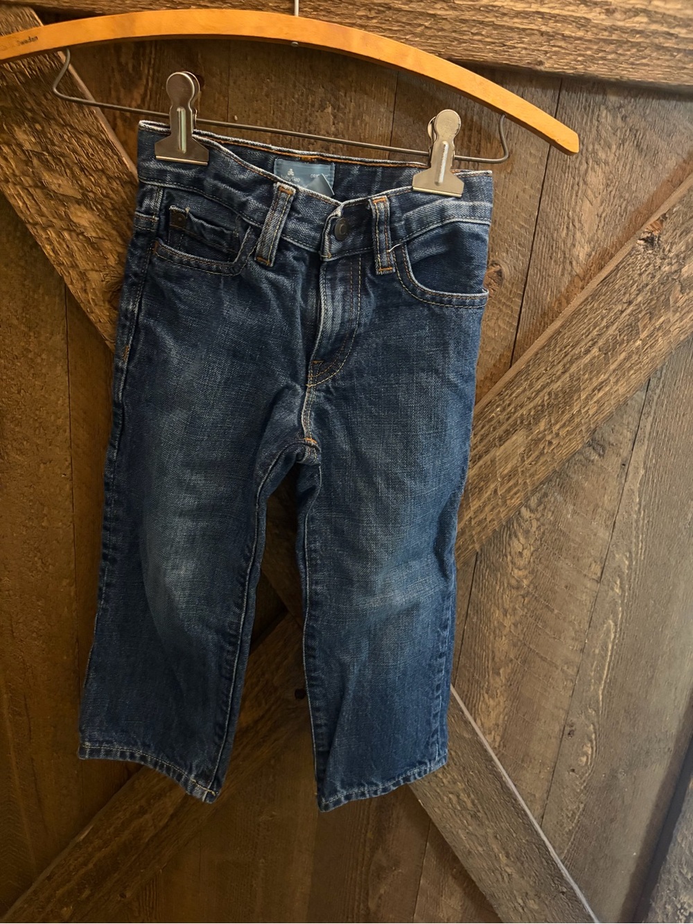 Baby Gap Adjustable tab jeans
